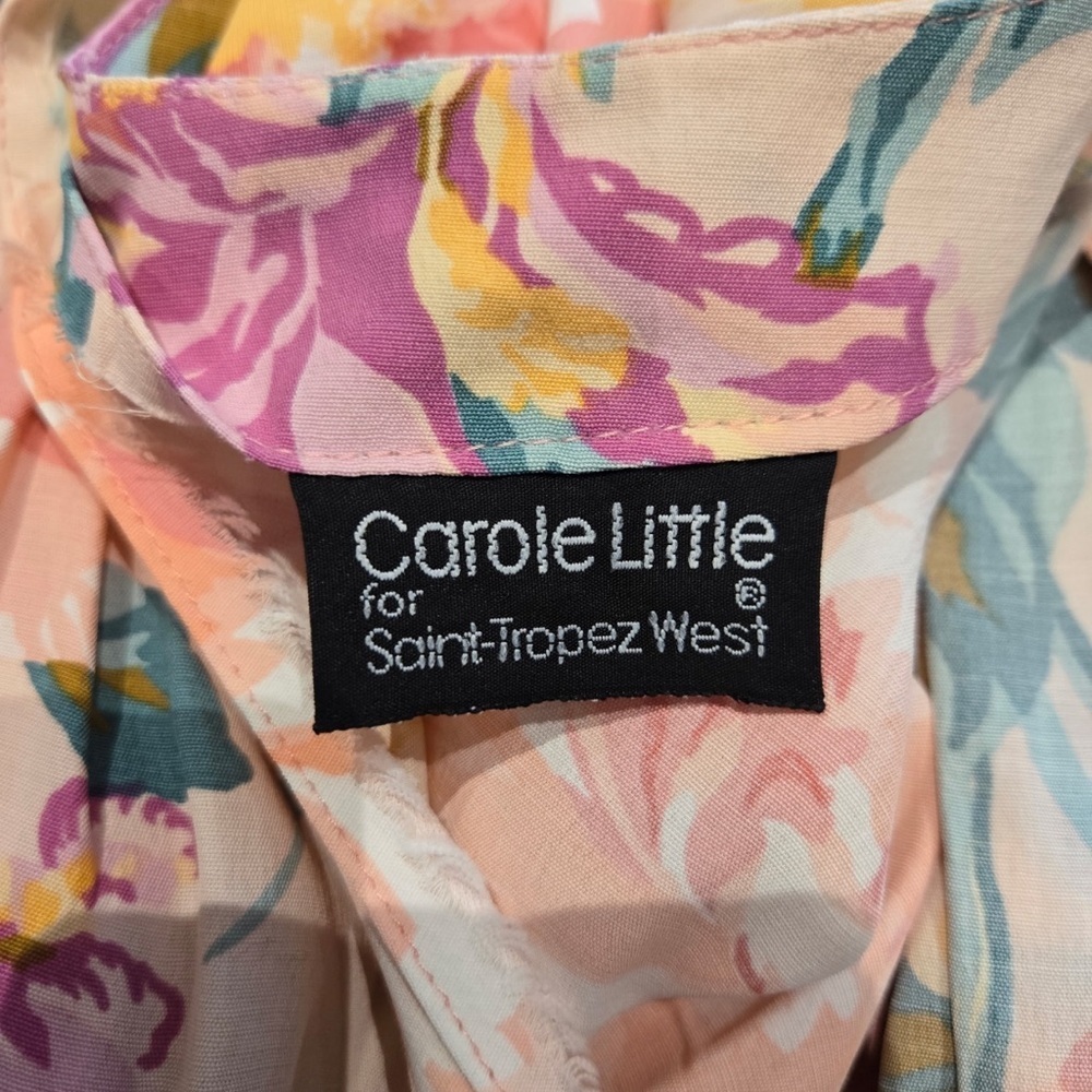 Carole Little Multicolor Floral Blouse - Picture 3 of 3